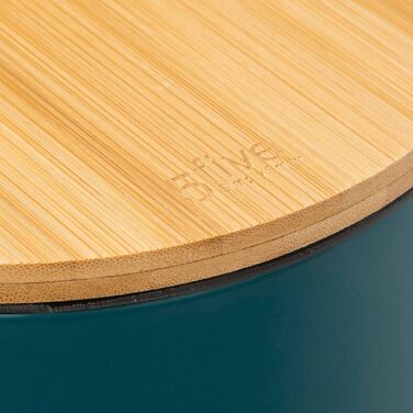 Сміттєвий кошик 5five Modern Color з м'яким закриванням Soft Close, 3 л, колір бірюзовий (Petrol)