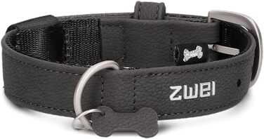 Нашийник для собак ZWEI Leo LE10 з екошкіри, регульований, 28-38 см, різні кольори