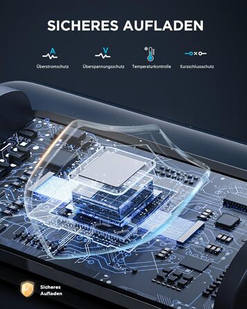 Бездротовий зарядний пристрій MagSafe 3-в-1 для iPhone: зарядка для Apple Watch та AirPods, сумісний з iPhone 16/15/14/13/12 (Білий/Чорний)