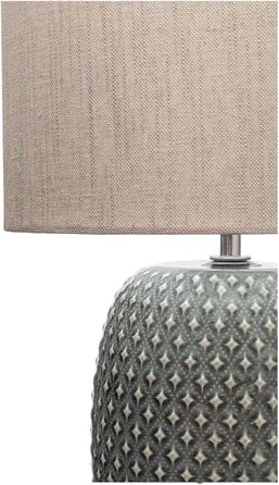 Настільна лампа Pauleen 48153 Pretty Classy з кераміки, світло-бежева, з абажуром з тканини, E27, 230V