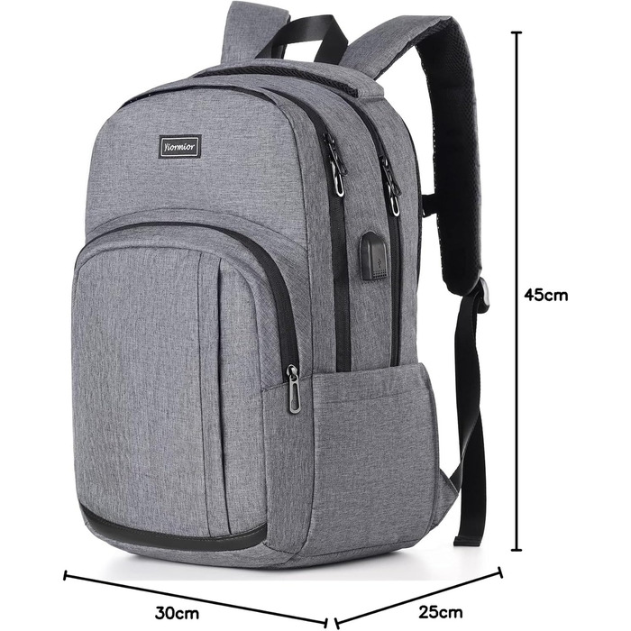 Шкільний рюкзак для хлопчиків та дівчаток-підлітків, рюкзак чоловічий жіночий, Daypack для ноутбука 15.6