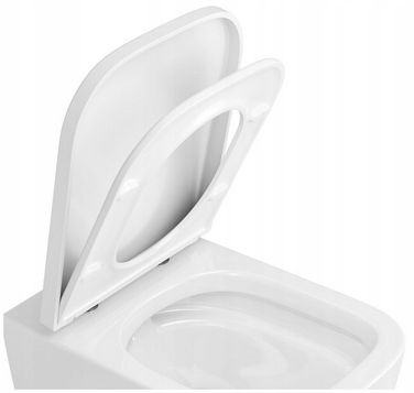Кришка для унітаза Excellent біла, duroplast, з плавним опусканням CENL.3515.500.WH