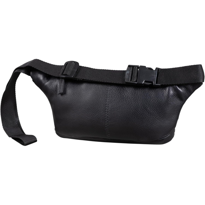 STILORD 'Zion' сумка на пояс з натуральної шкіри, через плече, на груди - чоловіча/жіноча, для фестивалів, чорна Obsidian, шкіряна