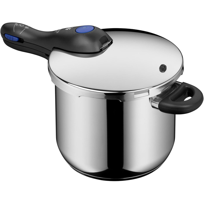 Мультиварка WMF Perfect Plus One Pot 6,5л з вставкою, для індукції, з захистом від полум'я, великим сигналом, 2 рівнями приготування, знімний ручка кришки