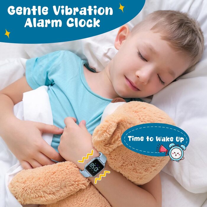 Дитячий розумний годинник для дітей 5-14 років: спорт, крокомір, будильник, Rock Blue