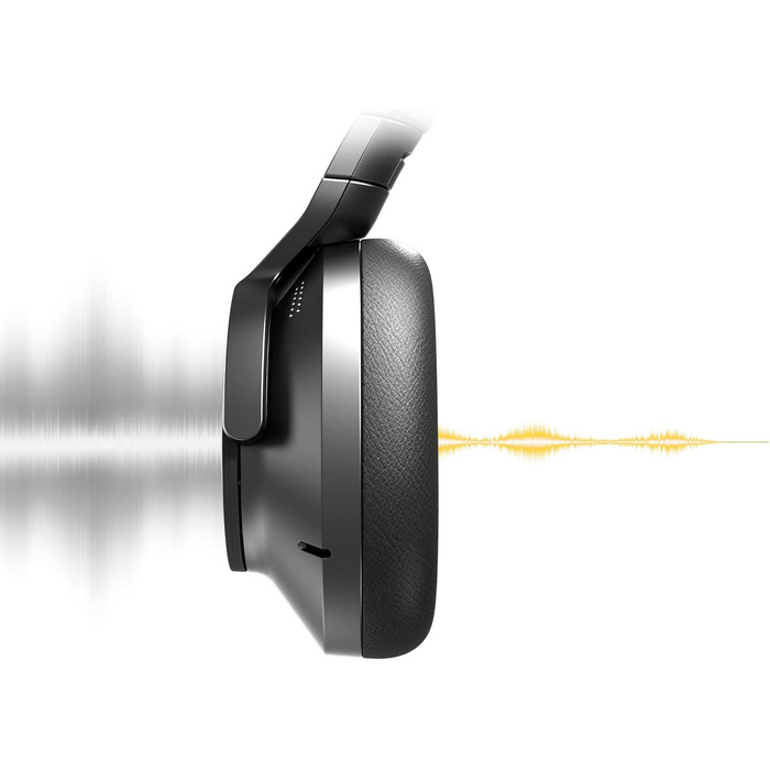 Навушники Bluetooth Technics EAH-A800E-S сріблясті з шумозаглушенням та мікрофоном, складані, бездротові