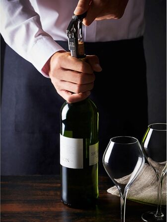 Peugeot corkscrew with bottle opener and cap cutter, Clavelin, stainless steel/ABS, 14 cm, 200428