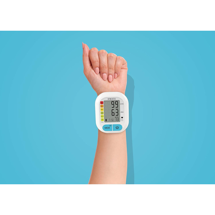 Тонометр House of Marley HoMedics Bluetooth з великим дисплеєм, 60 пам'яті та функцією попередження, вимірювання артеріального тиску та пульсу