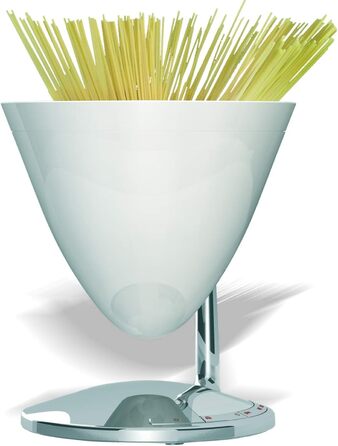 Кухонні ваги Bugatti Uma з таймером та електронним дисплеєм, 3 кг, білий колір