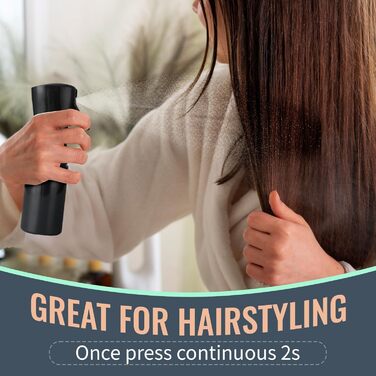 Набір гребінців для волосся з пульверизатором 200 мл: розпушувач, накручувач, двосторонній гребінь (чорний)