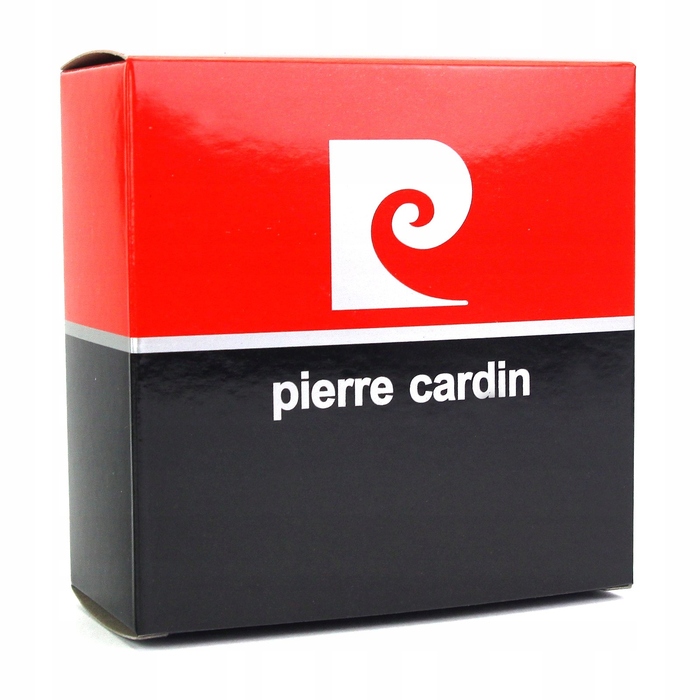 Чоловічий шкіряний ремінь Pierre Cardin, класичний, чорний, 115 см