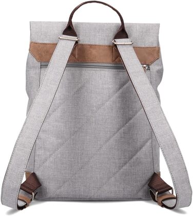 Two Ladies' Backpack Olli OR13 Daypack 7 Liter, robust, durable, water-resistant, padded back panel, main compartment with zipper, hidden pocket, mobile phone pocket, insert pockets, padded laptop compartment