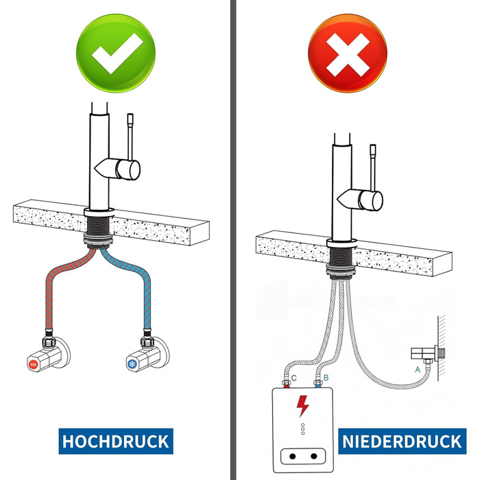 Чорний кухонний змішувач з витяжною лійкою, 360° поворот, 2 режими, нержавіюча сталь