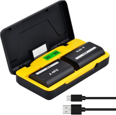 Акумулятор TAVT 2850mAh LP-E6 для Canon EOS R5, R6, R7 та ін. + Dual-Charger