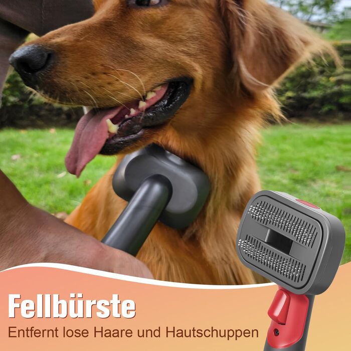 Насадка для пилососа Dyson 2-в-1 для видалення шерсті, лупи та підшерстка, сумісна з моделями V7, V8, V11, V12, Gen5 V15