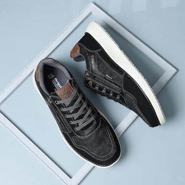 ARRIGO BELLO Чоловічі кросівки для активного відпочинку: легкі, зручні, для туризму та бігу. Розміри 41-46, колір чорний