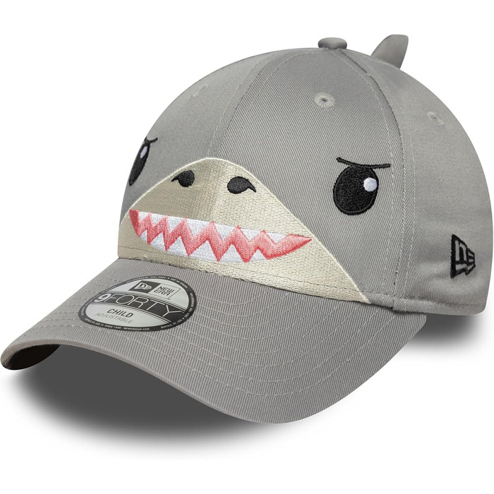 Кепка New Era Spiderman 9Forty Kids Snapback чорна (4-6 років, сірий дизайн морського ската)