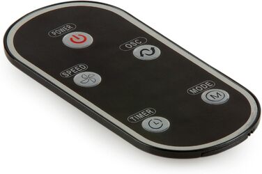 Турбовентилятор DOMO DO8127 з таймером: 3 режими, 3 швидкості, нічний режим, режим для дітей, LED дисплей з індикацією температури