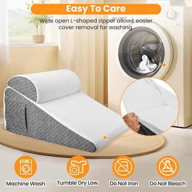 Подушки для читання та відпочинку: м'які подушки з memory foam для ліжка та дивану, підтримка спини, шиї та ніг