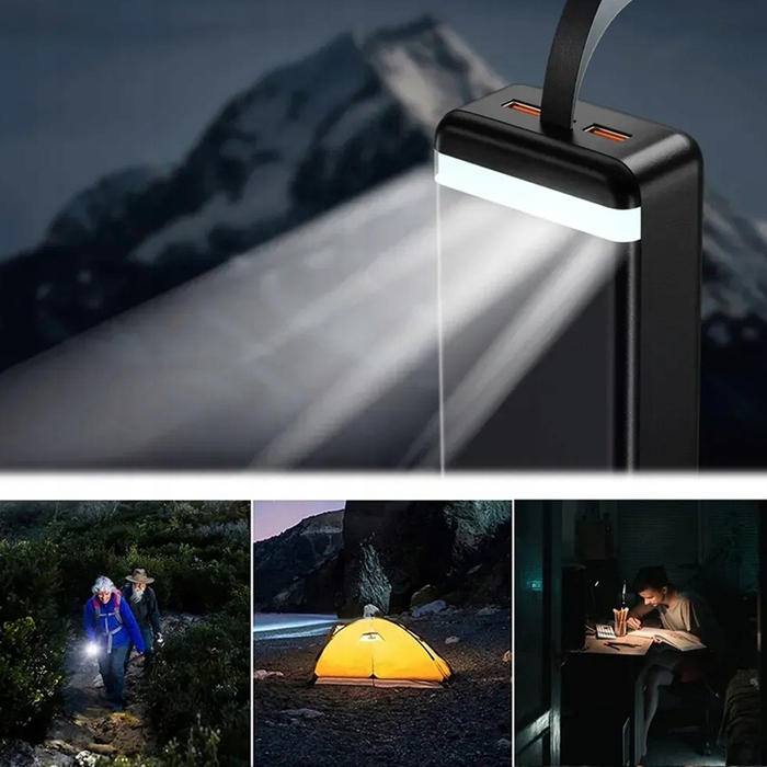 Потужний павербанк 50000mAh з дисплеєм, 2xUSB-C, 22.5W