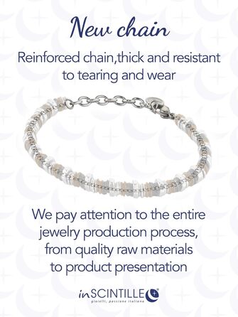 Чоловічий браслет на руці з нержавіючої сталі з шайбами та болтами, регульована довжина 18-21 см з подарунковою коробкою (Коричневий)