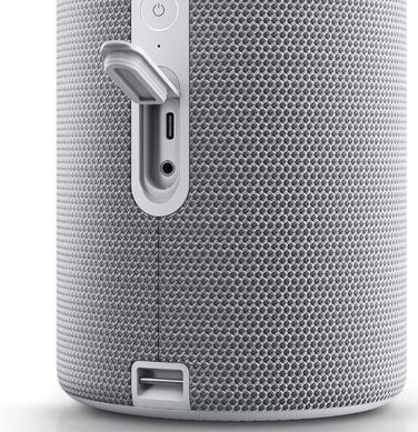 Loewe We. HEAR 2 Cool Grey – Портативна Bluetooth колонка 60W, водостійка, до 17 годин роботи, для дому та вулиці