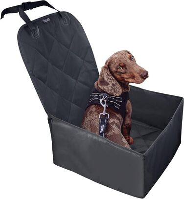 Преміум чохол для автокрісла для собак Floxik - водонепроникний, миючий, стійкий до розривів. Підходить для будь-якого авто.