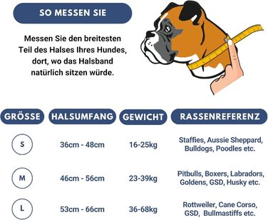 Spark Paws Tactical Dog Collar – Robust, Premium Quality, Thick and Durable for Large and Medium-Sized Dogs - Lime Wave - M, 5cm