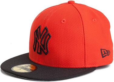 Кепка New Era MLB Basic Atlanta Braves 59Fifty Fitted (59, Червоний - Червоний/Чорний)