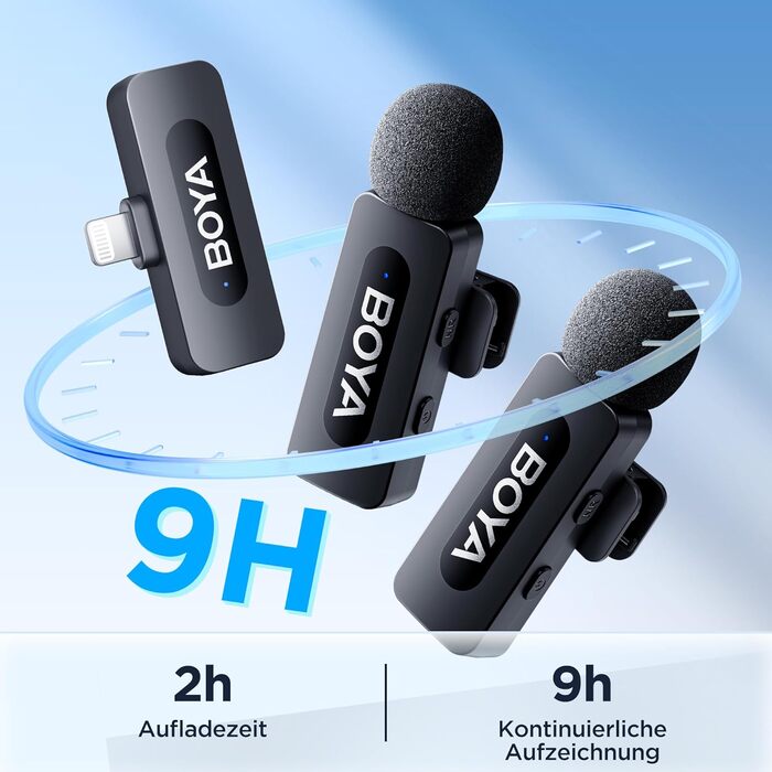 Мікрофон BOYA BY-V10 USB-C: Бездротовий мініатюрний мікрофон з шумозаглушенням для Android, смартфонів, ноутбуків, YouTube, подкастів, Facebook, Vlogging