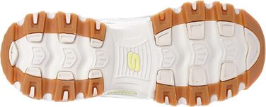 Кросівки Skechers D'Lites Fresh Start для жінок з Memory Foam, чорно-білі, EU 40, білий/сірий