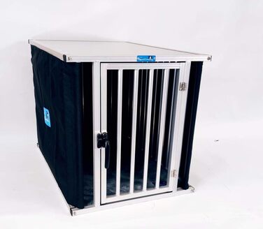 Callieway® ALU DOGBOX - Алюмінієва переноска для собак (XL) 95 x 66 x 70 см
