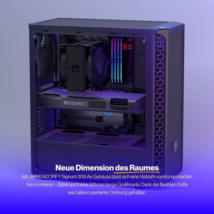 Корпус для ПК Endorfy Signum 300 Solid з Mesh-панеллю, 1 вентилятор PWM, фільтри проти пилу, ATX, EY2A003