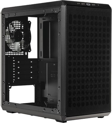 Корпус Cooler Master MasterBox Q300L V2 Mini-Tower Micro-ATX з USB 3.2 Gen 2x2, 120 мм вентилятор, загартоване скло, чисте кабельне прокладання та кілька варіантів охолодження
