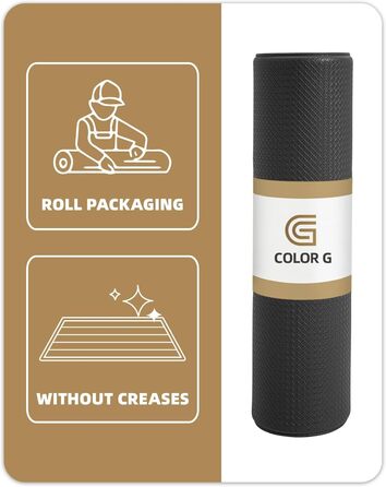 Килимок на кухню COLOR&GEOMETRY 44x150 см, неслизький, PVC, водо- та оліостійкий, з гумовою основою, для кухні, пральні, коридору (Чорний, 60x180 см, прямокутний)