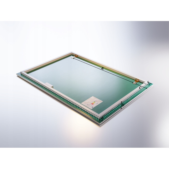 LED-дзеркало у ванну кімнату 50x70 з сенсорним перемикачем