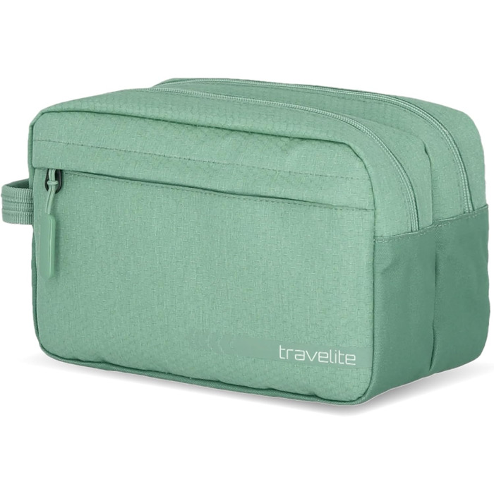 Косметичка для ручної поклажі Travelite Kick Off: практична культбагаж для подорожей та спорту, 26 см, 5 л, сірий (антрацит)