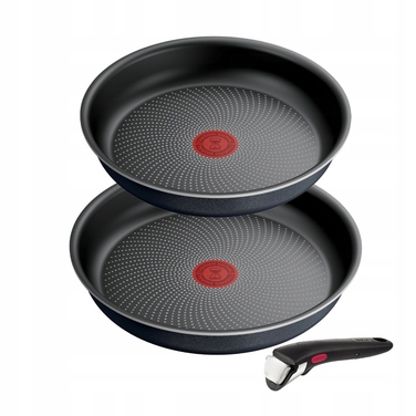 Набір сковорідок Tefal Ingenio So'Light (24/28 см), антипригарне покриття, 3 предмети