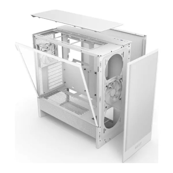 Корпус NZXT H5 Flow Midi Tower, білий
