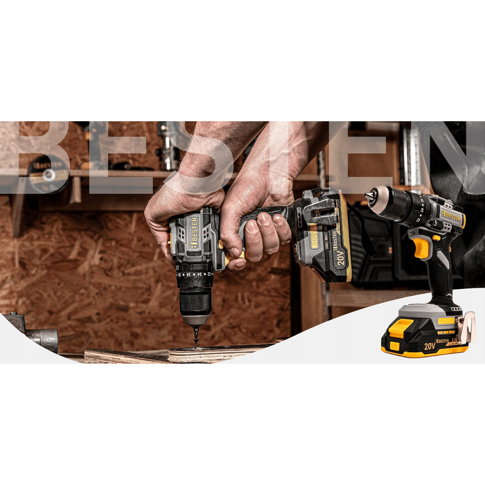 Акумуляторний шурупокрут BESTEN 20 V BE0002885