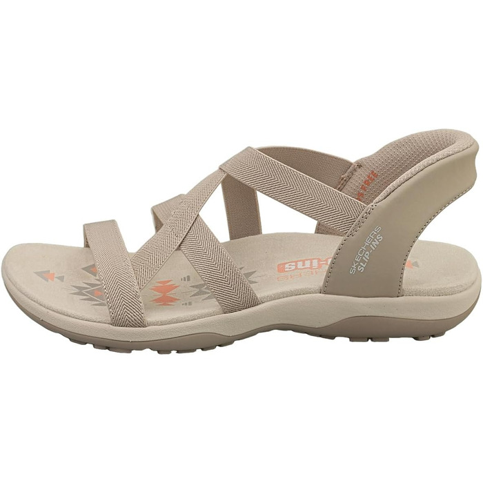 Сандалі жіночі Skechers Reggae Slim Stretch Flex Slip-Ins бежеві 39 EU