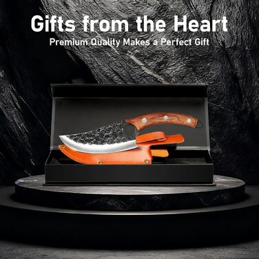 Набір професійних кухонних ножів з нержавіючої сталі - ідеальний подарунок для кухаря, чоловіка, батька на День Святого Валентина, День народження