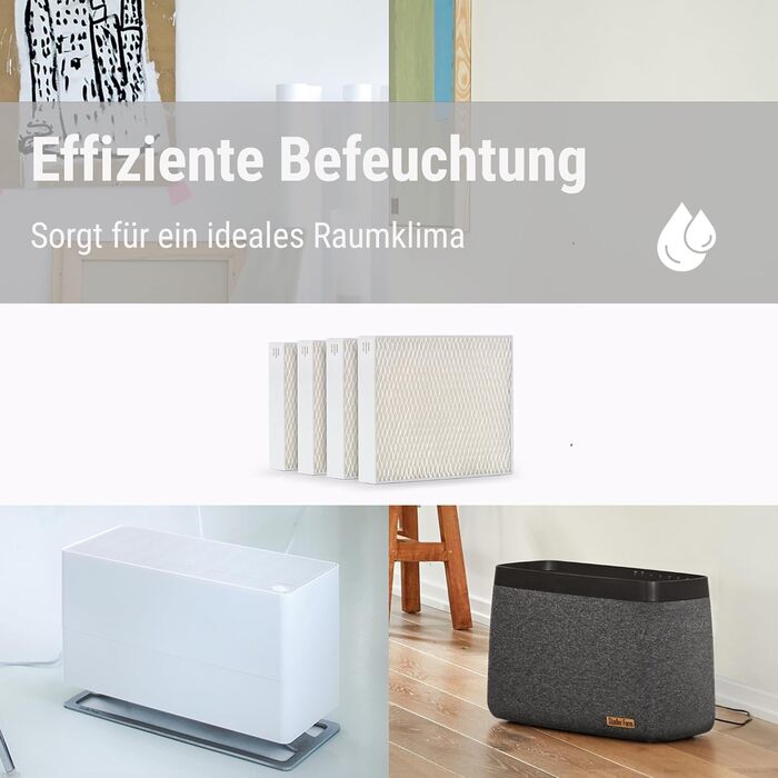 Фільтри для зволожувача повітря Stadler Form Oskar/Karl, антибактеріальні, набір 4 шт.