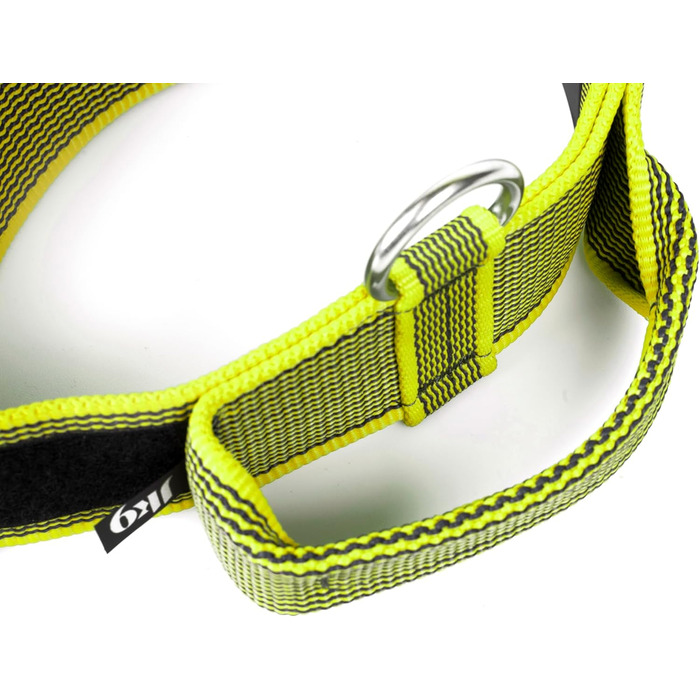 Нашийник Julius K9 200HA-K-2015 серії Color & Gray, чорно-сірий, регульований, з надійним затвором та логотипом, ширина 50 мм, розмір 49-70 см (з ручкою 40 мм, 38-53 см, неоново-сірий)