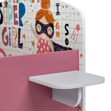 Relaxdays Superhero Toddler Bed with Storage