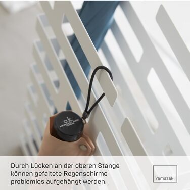 Підставка для парасольки Yamazaki 2361 BRICK прямокутна, сталева, мінімалістична, 30 x 10 x 43 см (білий)