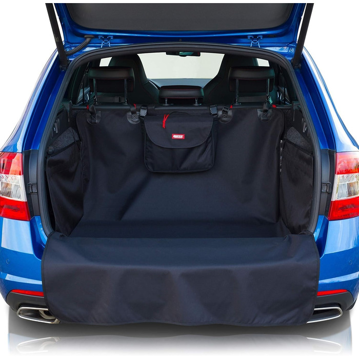 Захист для багажника автомобіля для собак, 200x110 см, універсальний, для комбі, водовідштовхуючий, захист від ударів, плюс сумка на плече (XL)