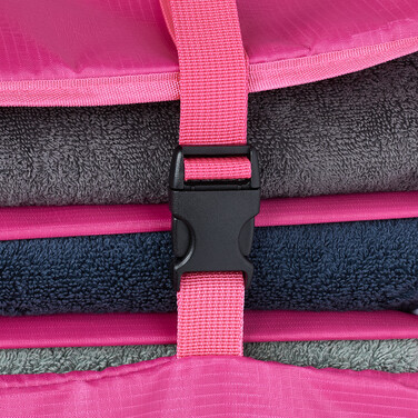 Relaxdays Hanging Travel Organizer with 4 Compartments