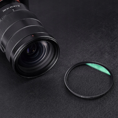УФ-фільтр K&F Concept UV HD MC Green Slim PRO серії A, 55мм