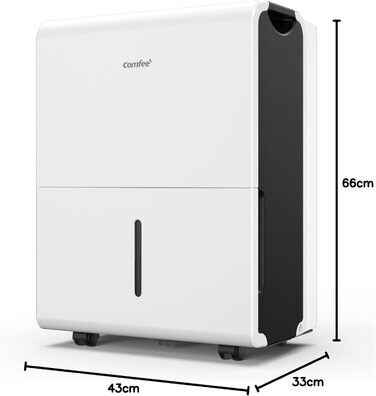Зволожувач повітря Comfee MDDP-50DEN7, 50 л/24 год, для приміщень до 100 м², з таймером та інтел. режимом